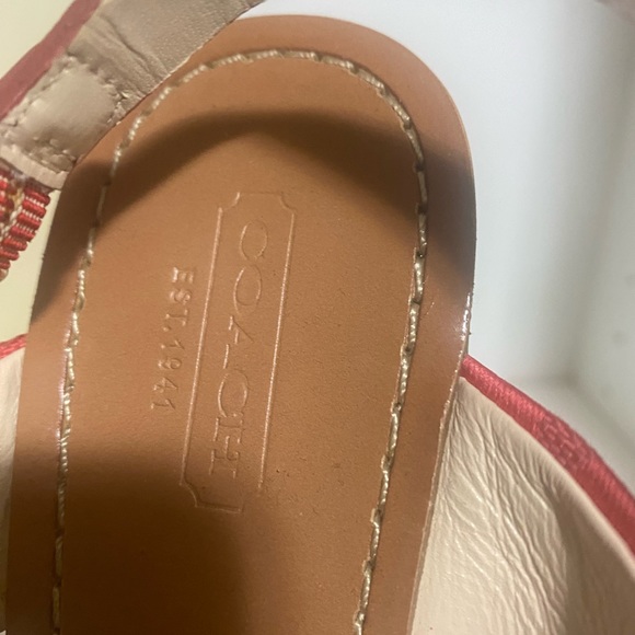 🌸🌸 NEW Coach Wedges - 8M.🌸🌸🌸 - Picture 5 of 10